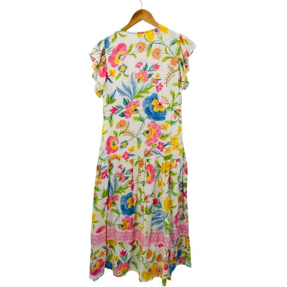 Islapayal floral tropical maxi dress - Picture 4 of 5
